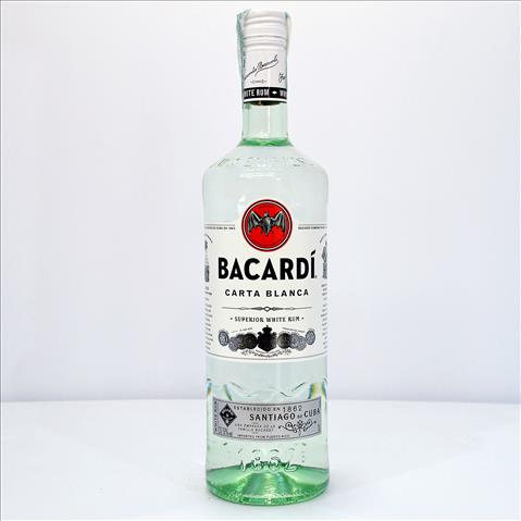 RUM BACARDI CARTA BLANCA LT 1