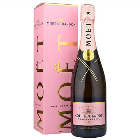 CHAMPAGNE MOET & CHANDON ICE ROSE' CL 75