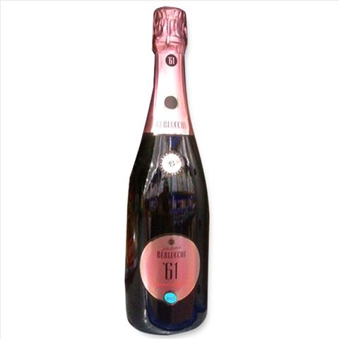 SPUMANTE BERLUCCHI FRANCIACORTA 61 ROSE' CL 75